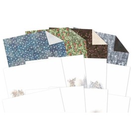 Hunkydory Crafts Winter Woodland A4 Inserts & Papers