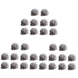 BESPORTBLE 3sets Cartoon Animal Miniature -Resin Hedgehog Ornament Perfect for DIY Landscape Home Decor 10pcs*3