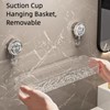 Kibeonno Suction Cup Shower Caddy Toothbrush Holders for Bathrooms Capacity