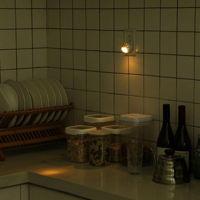 DEWENWILS 4pack Plug in Night Light 360° Rotation LED Nightlights