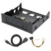 USB Front Panel Adapter 3.5in 5.25in USB1.1 USB2.0 Hot Swap