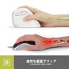 DELUX Ergonomic Mouse Wireless Silent Small Vertical Mouse 4000DPI 2.4G/Bluetooth