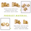 Keadic 460 Pieces M2 M3 M4 M5 Female Thread Knurled