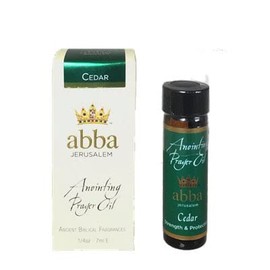 Abba Christian Products Cedar Anointing Oil (1/4 oz) 1 pk, 1/4 Ounce (CENQ)