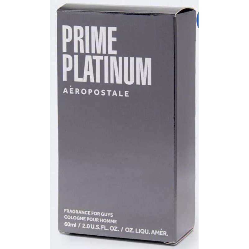 Aeropostale Aéropostale Prime Platinum- 2 Oz Eau De Cologgne For