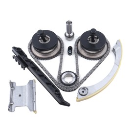 vks Timing Chain Kit with VVT for 2011-2017 GMC Terrain Chevy Equinox 2.4, for 2014 Impala Malibu, for 09-10 HHR Cobalt 2.2, for 12-16 Buick Regal LaCrosse Verano 2.4L, for 09 Pontiac G5 2.2L 12621505