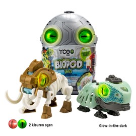 YCOO - Biopod - 2 Buildable Electronic Dino Creatures with Light and Sound