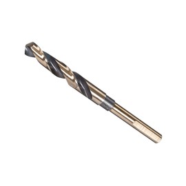 CoCud Reduced Shank Rotary Drill Bit 13 mm Cutting Edge Titanium and Nitride Coated High Performance Steel 4341 (Use: for Stainless Steel Drill)