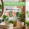 4Pcs Leaf Shaped Hand Towels, Hanging Kitchen Towels, Decorative Bathroom