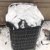 Winter Air Conditioner Covers for Outside Units, Waterproof Central Cover