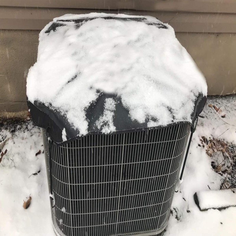 Winter Air Conditioner Covers for Outside Units, Waterproof Central Cover