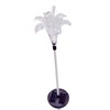 Solaration 1001G Solar Lily Flower Garden Light with Green-Lit Stem,