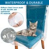 Drihara 2 Pack Plastic Dining Chair Covers (2)