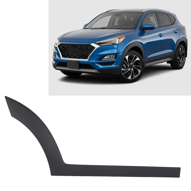 Rear Door Lower Molding Trim Black Side Lower Door Protective