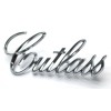 BBRP NEW 1971-77 Olds "Cutlass" Front Fender Script Badge Emblem