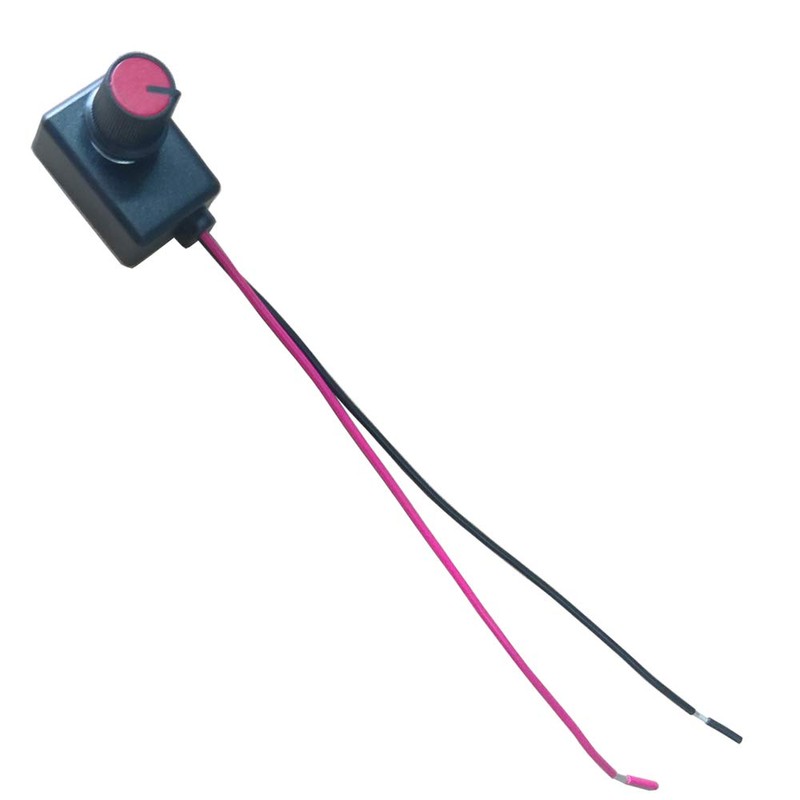 Quentacy DC 0/1-10V LED Dimmer Knob Controller Rotary Mini Switch