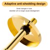 OFFO 4.5" Extra Large Shower Arm Flange Bright Gold in