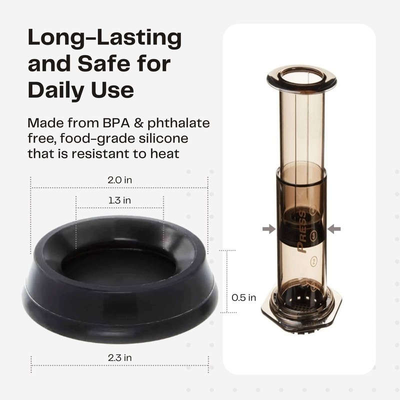 South Street Designs Replacement Plunger Seal, Compatible with AeroPress® Coffee