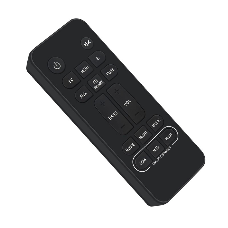 VINABTY RC1251 RC-1251 Remote Control Replacement for DENON Soundbar DHT-S217