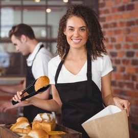 12 Pc Serving Tongs 9 Inch Bulk Reusable or Disposable Plastic Tongs Heavy Duty Hard Plastic Serving Utensils Set Large Salad Tong for Kitchen Party Food Buffet Appetizer BBQ Event Catering(Black）