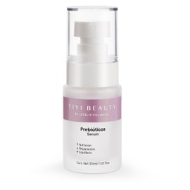 YIYI Beauty by Lesslie Polinesia Suero Facial Prebioticos Su novedoso ingrediente ha demostrado hidratar, nutrir y perfeccionar la textura de la piel al estimular la producción de Colágeno y Ácido Hialurónico aportando una hidratación prolongada.