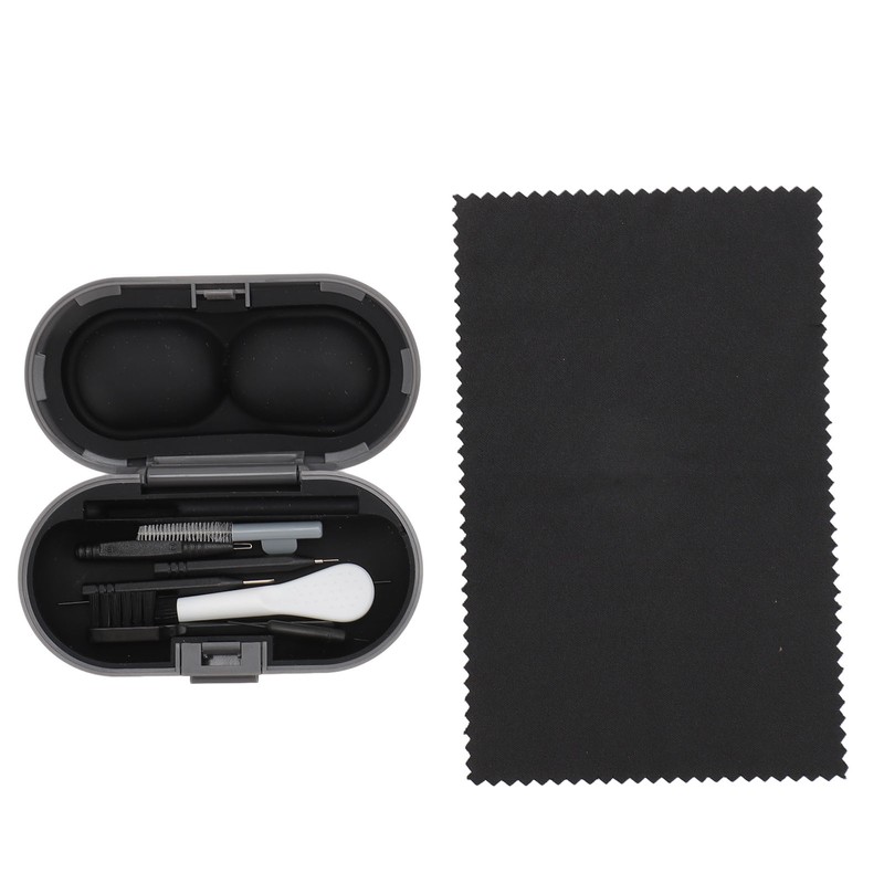 8 Pieces Sound Aid Cleaning Kit with Cleaning Cloth and