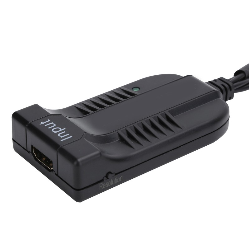Z10AS RGB Component HDMI-Compatible Video R/L Audio to YPBPR Converter