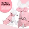 LOLA B. | Vestido Rosa para Perro con Moño y