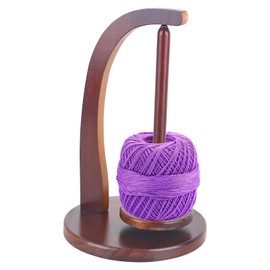 Wool Unwinder - Wooden Magnetic Wool Ball Holder Yarn Roll Holder Wool Holder Yarn Holder for Knitting Lovers Crochet and Knitting Accessories Gifts