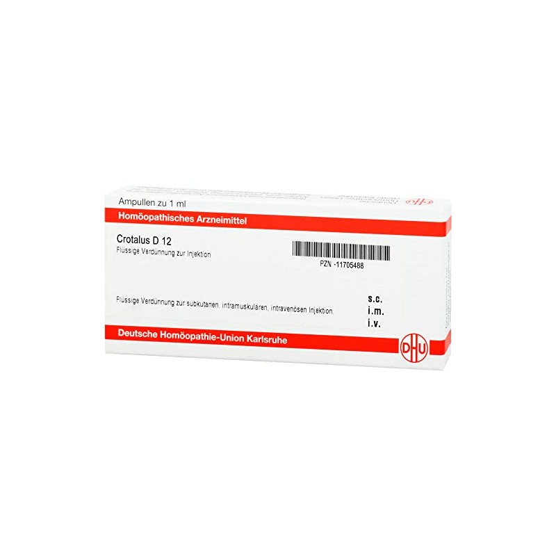 Crotalus D12 DHU Ampullen, 8 St. Ampullen