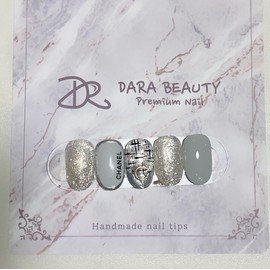 Dara Beauty October Art of the MonthTweed Check Nail❣ - Nail Glue / 다라뷰티 10월 이달의아트트위드체크네일❣ - 네일글루