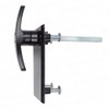 Garador Garage Door Handles & Locks (Black T Handle)
