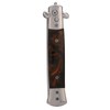 Men's Foldable Pocket Comb, Switchblade, Spring Folding Mechanism, Press Stud