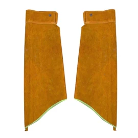 Cowhide Leather Welding Arm Cover Arm Protection Gloves Flameproof Welding Protective Clothing Burns Heat Resistant Fire Powder Arm Hand Guard Prevention