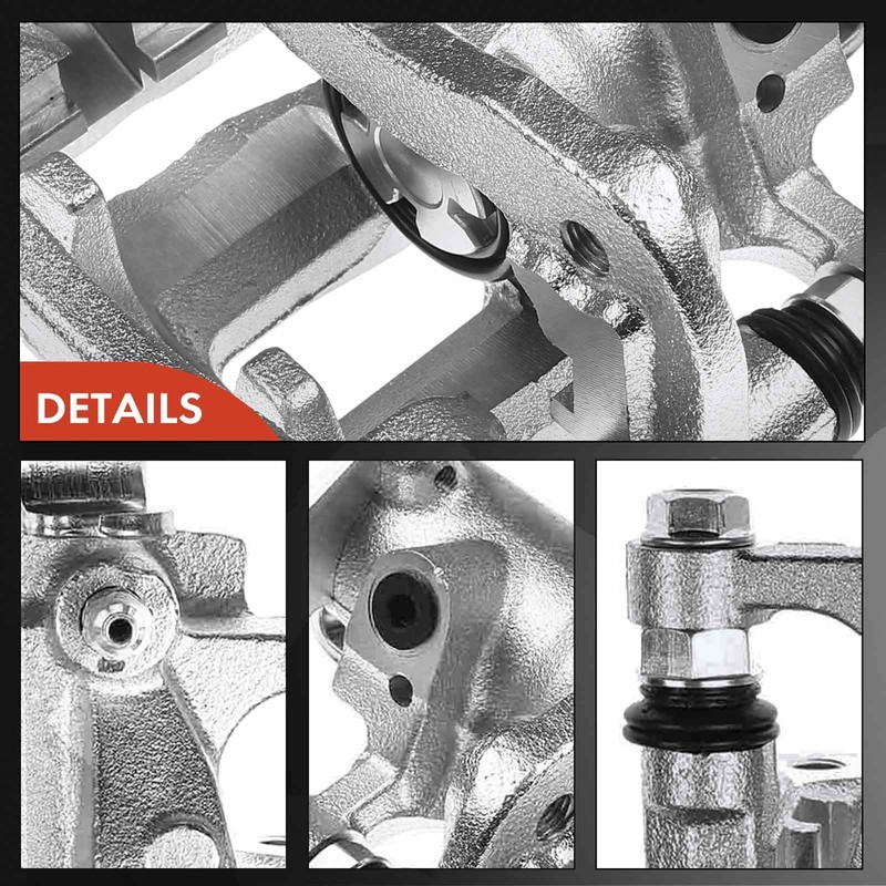 A-Premium Disc Brake Caliper Assembly with Bracket Compatible with Select