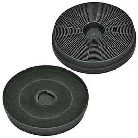 SPARES2GO Active Carbon Vent Filter for Belling Cooker Hood Extractor (Pack of 2)