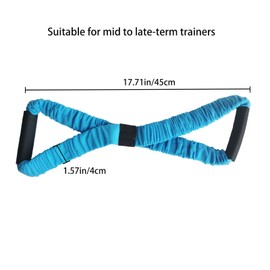 Elastic Arm Strength Training Band Hemiplegia Rehabilitation Aids Training Exercise Belt for Stroke Seniors Elders