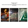 Solar Powered LED Strobe Robust Reflective Waterproof Beacon Warning Light