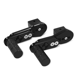 CNC 360° Rotation Motorcycle Rear Passenger Foot Pegs Fit For Honda CBR1000RR CBR600RR CBR1000RR-SP CRF1000L CBR500R CB650R CBR650R VFR800/F/XF VFR750 VFR750R CB300R MSX125/GROM125