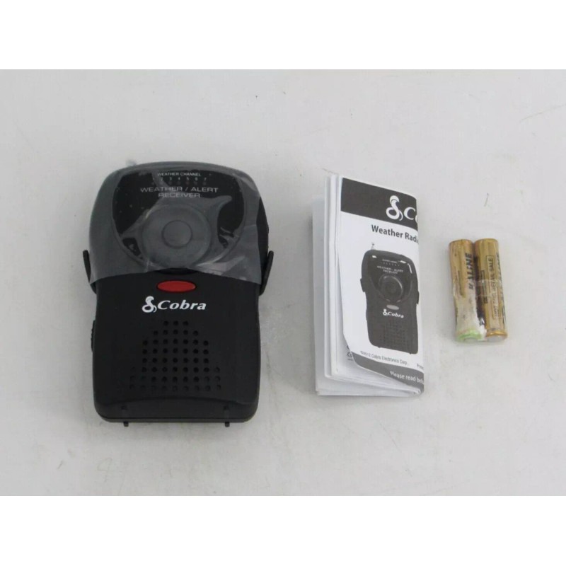 Cobra CWR100 NOAA Weather Radio / Emergency Alert Receiver, 7