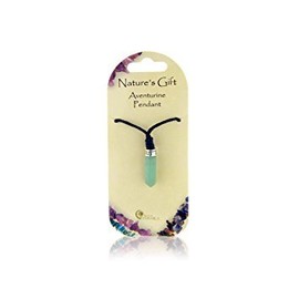 Natures Gift Aventurine Pendant, Green Reiki Healing Crystal