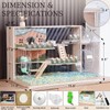 11 in 1 Wooden Hamster Cage with All Accessories, 15.8