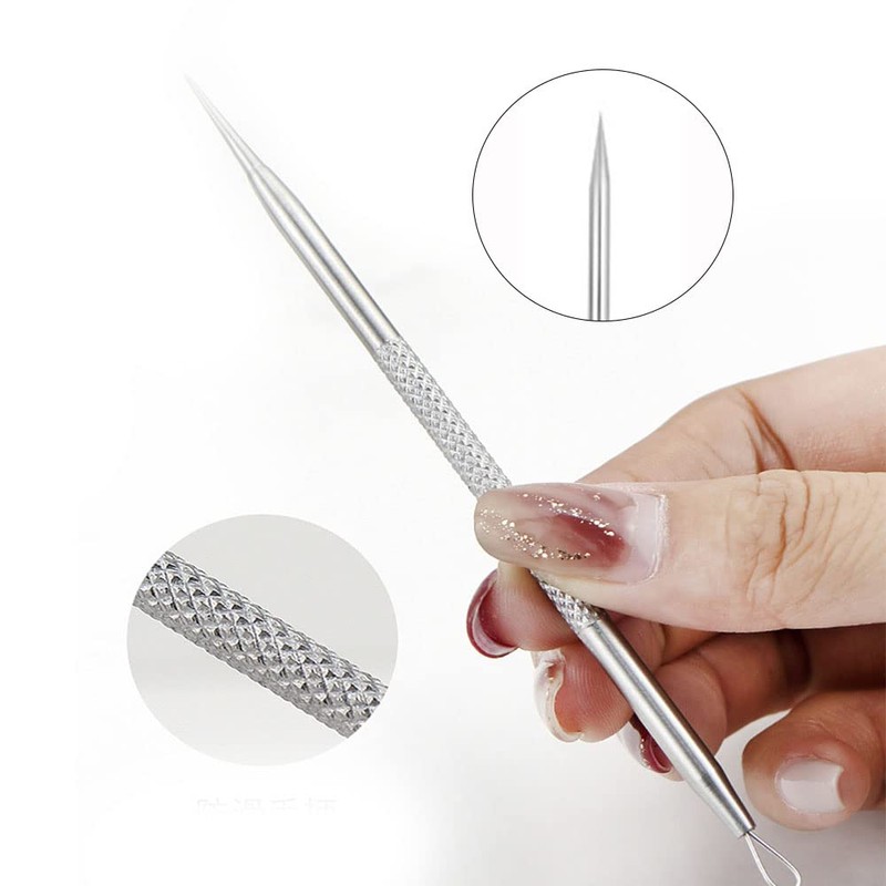 7 Piece Square Plug Tweezers, Tenless Precision Tweezers, Pore Care