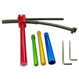 FUYEAR Dirt Bike Tire Changing Tools Quick and Easy Mount 15 mm to 25 mm Axles for 16" to 21" Wheels (Puller kit)