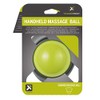 TRIGGERPOINT Unisex's, Handheld Massage Ball, Portable Self Massage, Ergonomic Handle, Deep Tissue, Grey and Lime, One Size