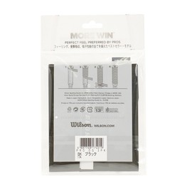 Wilson Pro OVERGRIP Tennis Badminton Grip Tape, Kei Nishiki and Misaki Matsuyomo, black