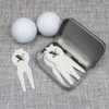 Azeeda 'Angry Goose Running' Golf Divot Tool/Repair Fork Gift Set