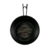 DUCKNOT Black Shera Cup, Stainless Steel, Open Fire, Black, Matte,
