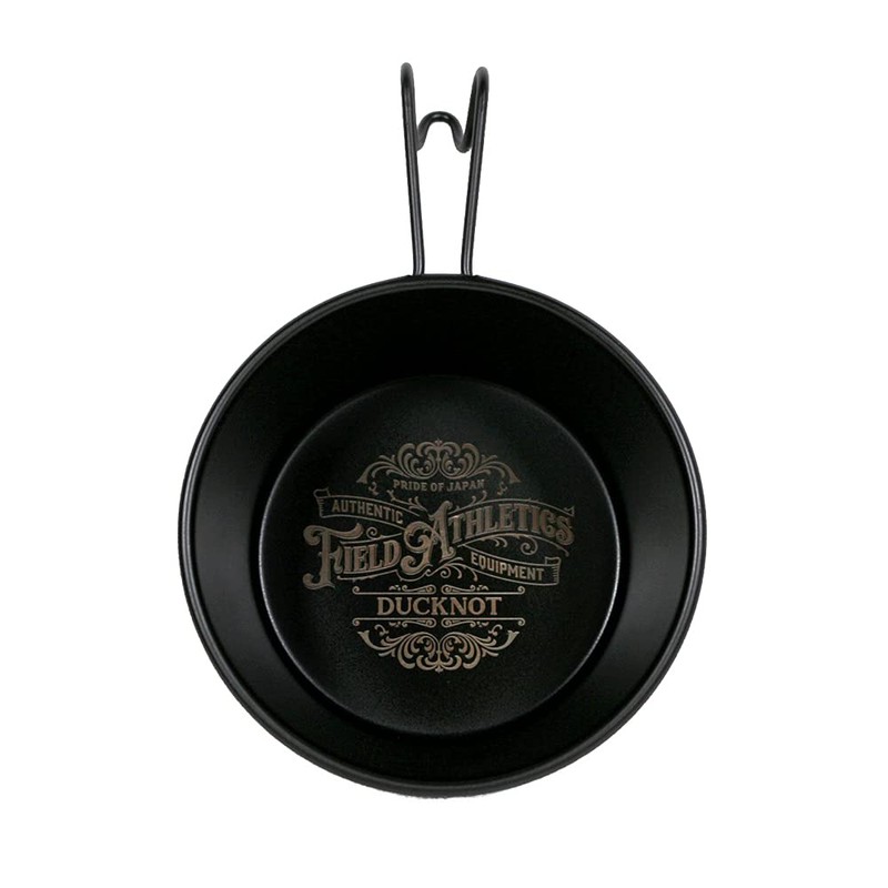 DUCKNOT Black Shera Cup, Stainless Steel, Open Fire, Black, Matte,