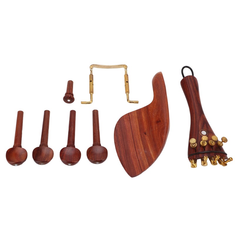 Violin Repair Parts Accessories High End Jujube Wood Tailpiece Chin